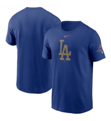 Mens Los Angeles Dodgers Royal 2025 Gold Collection T-Shirt