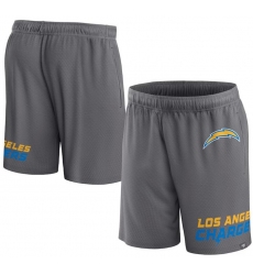Men's Los Angeles Chargers Grey Shorts