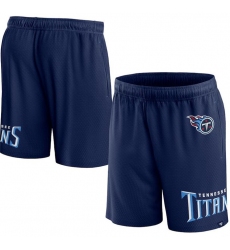 Men's Tennessee Titans Navy Shorts