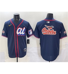 Men's American League Baltimore Orioles Team Big Logo Navy 2025 All-Star Edition Limited Stitched Baseball Jersey