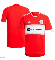 Men's Chicago Fire adidas Red 2024 Return To Red Replica Jersey