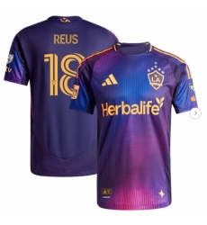 Mens LA Galaxy Marco Reus adidas Navy 2025 RIZON Authentic Player Jersey