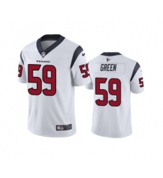 Men's Houston Texans #59 Kenyon Green White Vapor Untouchable Limited Stitched Jersey