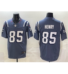Men's New England Patriots #85 Hunter Henry 2025 F.U.S.E. “Rivalries” Vapor Limited Stitched Football Jersey