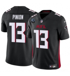 Men's Atlanta Falcons #13 Bradley Pinion Black 2025 F.U.S.E With 1-Star C Vapor Untouchable Limited Football Stitched Jersey