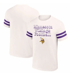 Men's Minnesota Vikings Cream X Darius Rucker Collection Vintage T Shirt