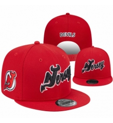 NHL New Devils Jersey Stitched Snapback Hats 2026.1-02
