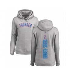 Basketball Women's Oklahoma City Thunder #2 Shai Gilgeous-Alexander Ash Backer Pullover Hoodie