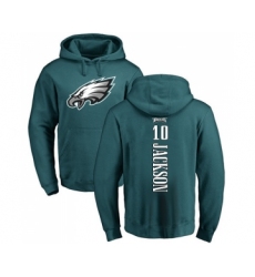 Philadelphia Eagles #10 DeSean Jackson Green Backer Pullover Hoodie