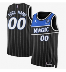 Men's Orlando Magic Active Player Custom Black 2025 New Generation of Magic Stitched Basketball Jersey