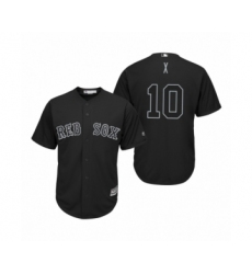 Youth Boston Red Sox #10 David Price X Black 2019 Players Weekend Replica Jersey