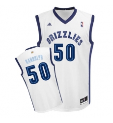 Men's Adidas Memphis Grizzlies #50 Zach Randolph Swingman White Home NBA Jersey