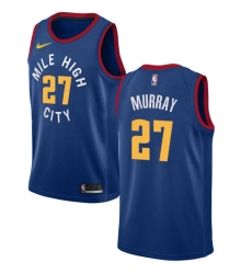 Youth Nike Denver Nuggets #27 Jamal Murray Swingman Light Blue Alternate NBA Jersey Statement Edition