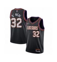 Women's Phoenix Suns #32 Shaquille O'Neal Swingman Black Basketball Jersey - 2019 20 City Edition
