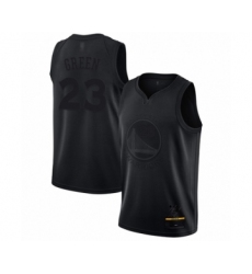Men's Golden State Warriors #23 Draymond Green Swingman Black MVP Basketball Jersey