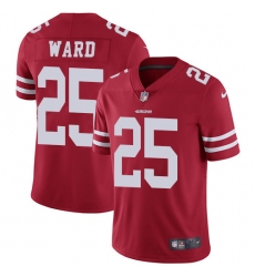 Youth Nike San Francisco 49ers #25 Jimmie Ward Elite Red Team Color NFL Jersey