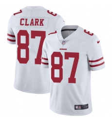 Youth Nike San Francisco 49ers #87 Dwight Clark Elite White NFL Jersey
