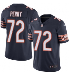 Youth Nike Chicago Bears #72 William Perry Elite Navy Blue Team Color NFL Jersey