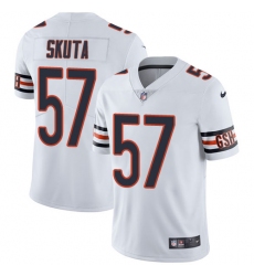 Youth Nike Chicago Bears #57 Dan Skuta Elite White NFL Jersey