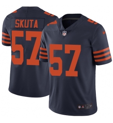 Youth Nike Chicago Bears #57 Dan Skuta Navy Blue Alternate Vapor Untouchable Limited Player NFL Jersey