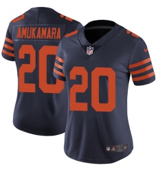 Women's Nike Chicago Bears #20 Prince Amukamara Elite Navy Blue Alternate NFL Jersey