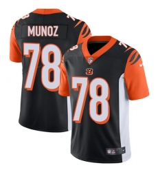 Youth Nike Cincinnati Bengals #78 Anthony Munoz Elite Black Team Color NFL Jersey