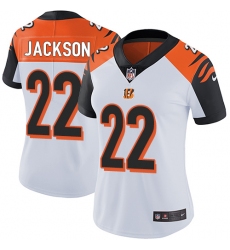 Women's Nike Cincinnati Bengals #22 William Jackson Elite White NFL Jersey