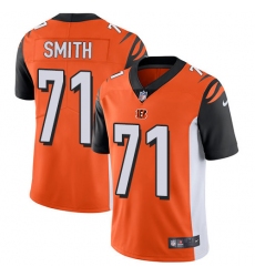 Youth Nike Cincinnati Bengals #71 Andre Smith Elite Orange Alternate NFL Jersey