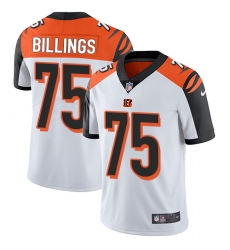 Youth Nike Cincinnati Bengals #75 Andrew Billings Elite White NFL Jersey