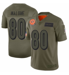 Women's Cincinnati Bengals #80 Josh Malone Limited Camo 2019 Salute to Service Football Jersey