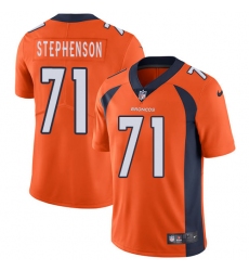 Youth Nike Denver Broncos #71 Donald Stephenson Elite Orange Team Color NFL Jersey