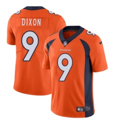 Youth Nike Denver Broncos #9 Riley Dixon Orange Team Color Vapor Untouchable Limited Player NFL Jersey