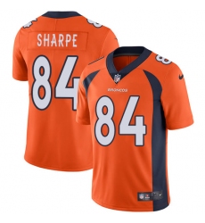 Youth Nike Denver Broncos #84 Shannon Sharpe Elite Orange Team Color NFL Jersey