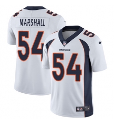 Youth Nike Denver Broncos #54 Brandon Marshall Elite White NFL Jersey