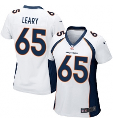 Women's Nike Denver Broncos #65 Ronald Leary Game White NFL Jersey