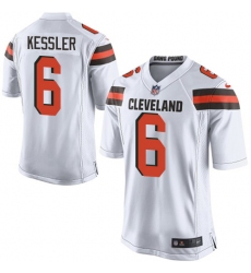 Men's Nike Cleveland Browns #6 Cody Kessler Game White NFL Jersey