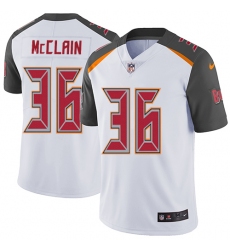Youth Nike Tampa Bay Buccaneers #36 Robert McClain Elite White NFL Jersey