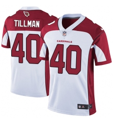 Youth Nike Arizona Cardinals #40 Pat Tillman Elite White NFL Jersey