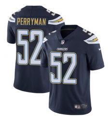 Youth Nike Los Angeles Chargers #52 Denzel Perryman Elite Navy Blue Team Color NFL Jersey