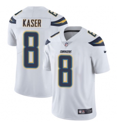 Youth Nike Los Angeles Chargers #8 Drew Kaser Elite White NFL Jersey