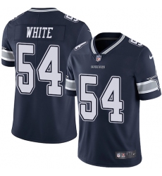 Men's Nike Dallas Cowboys #54 Randy White Navy Blue Team Color Vapor Untouchable Limited Player NFL Jersey