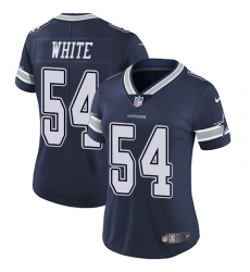 Women's Nike Dallas Cowboys #54 Randy White Navy Blue Team Color Vapor Untouchable Limited Player NFL Jersey