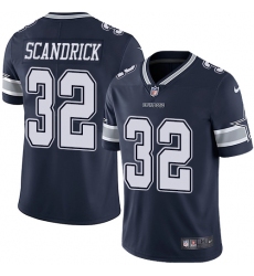 Youth Nike Dallas Cowboys #32 Orlando Scandrick Navy Blue Team Color Vapor Untouchable Limited Player NFL Jersey