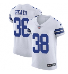 Men's Nike Dallas Cowboys #38 Jeff Heath Elite White NFL Jersey