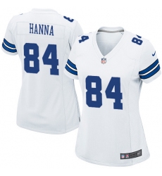 Women's Nike Dallas Cowboys #84 James Hanna Game White NFL Jersey