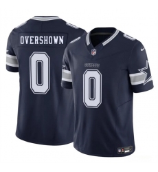 Men's Dallas Cowboys #0 DeMarvion Overshown Navy 2025 F.U.S.E. Draft Vapor Untouchable Limited Football Stitched Jersey