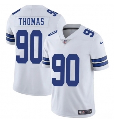Men's Dallas Cowboys #90 Solomon Thomas White 2025 Vapor Untouchable Limited Football Stitched Jersey