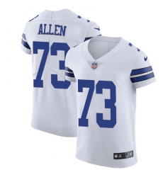Men's Nike Dallas Cowboys #73 Larry Allen Elite White NFL Jersey