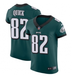 Men's Nike Philadelphia Eagles #82 Mike Quick Midnight Green Team Color Vapor Untouchable Elite Player NFL Jersey