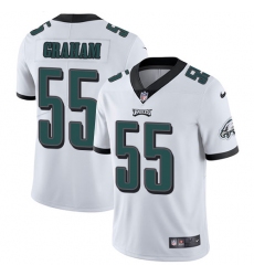 Men's Nike Philadelphia Eagles #55 Brandon Graham White Vapor Untouchable Limited Player NFL Jersey